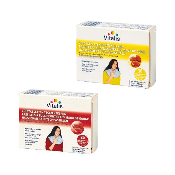 VITALIS(R) 				Keeltabletten, 36 st.