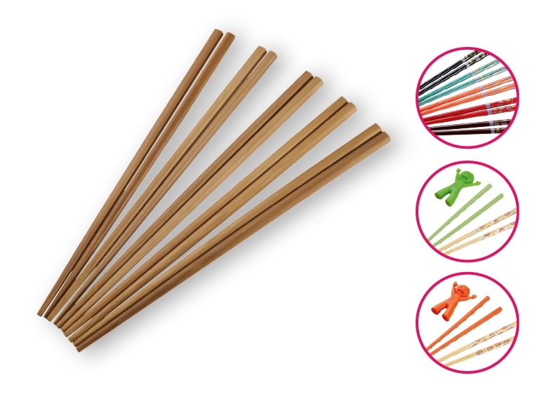 Ernesto(R) Assorted Bamboo Chopsticks