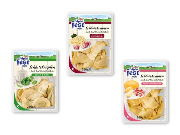 ALPENFEST Schlutzkrapfen