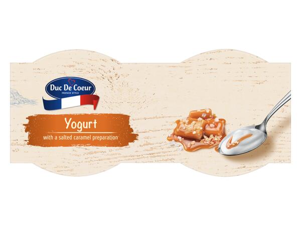 Yogurt with Salted Caramel