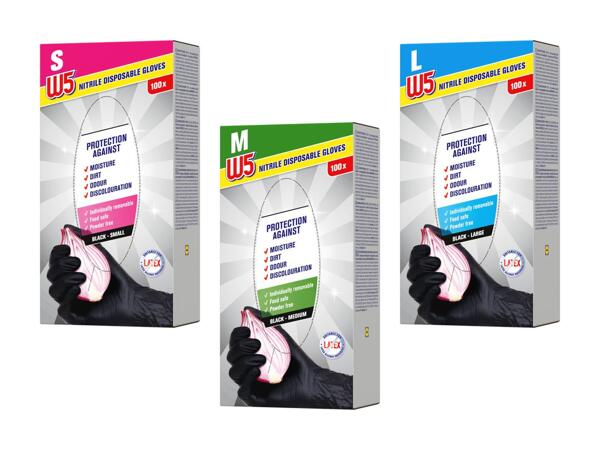 Gants jetables en nitrile