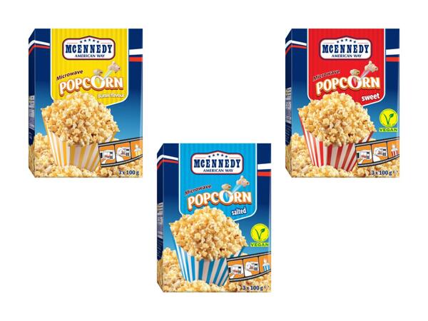 Popcorn pour four à ­micro-ondes