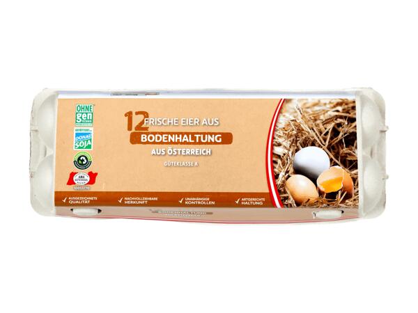 Eier aus Bodenhaltung