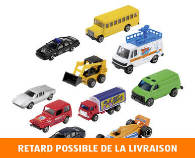 TOYLINO 
 LOT DE VOITURES MINIATURES, 20 PIÈCES
