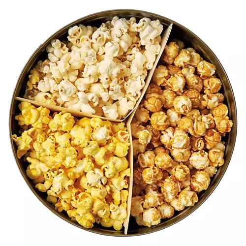 Holiday Popcorn Tin - Puppies, 21 oz