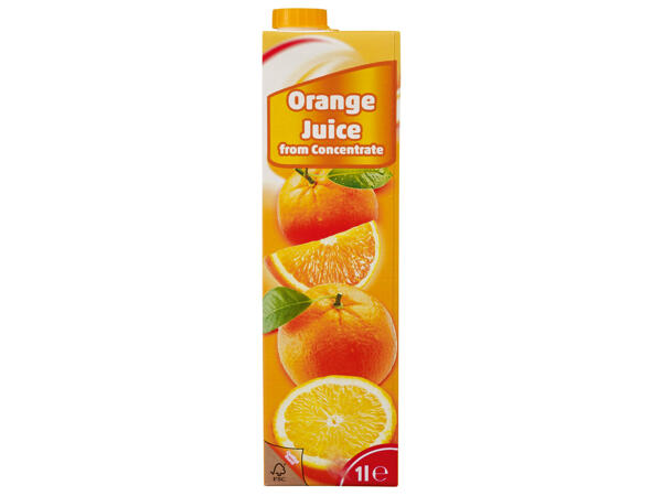 Jus d'orange 100 %