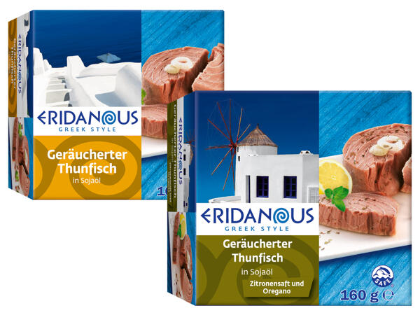Geräucherter Thunfisch