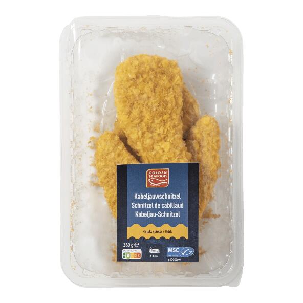 GOLDEN SEAFOOD(R) 				Escalope de cabillaud, 4 pcs