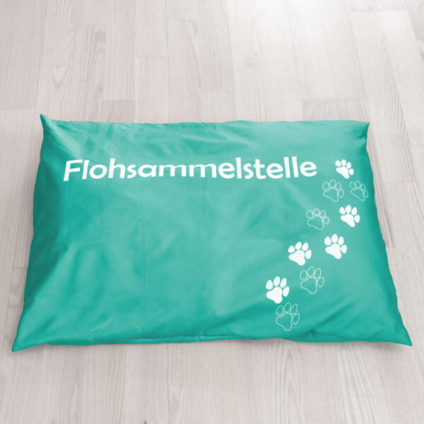Hundekissen mit Spruch