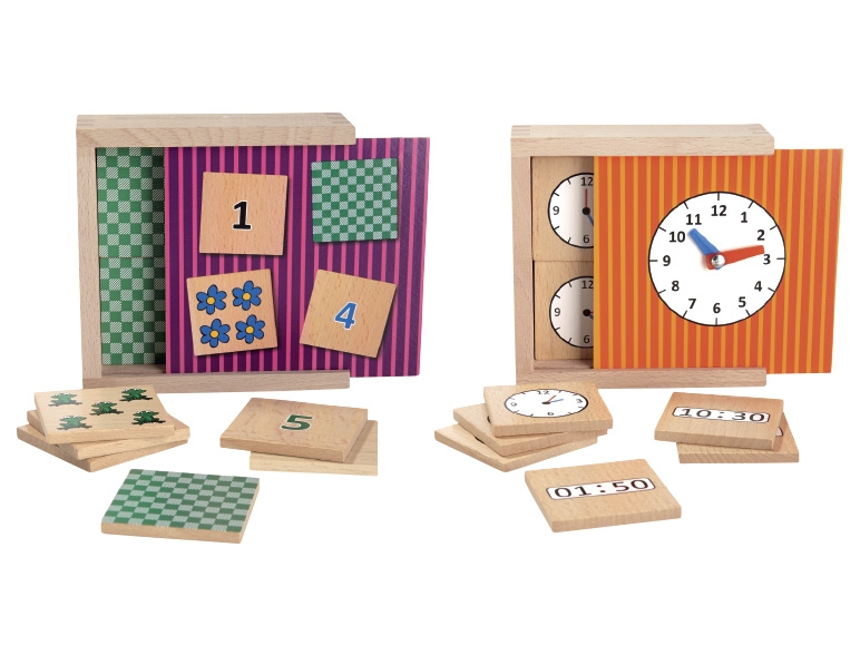 PLAYTIVE JUNIOR Wooden Learning Game Assortment