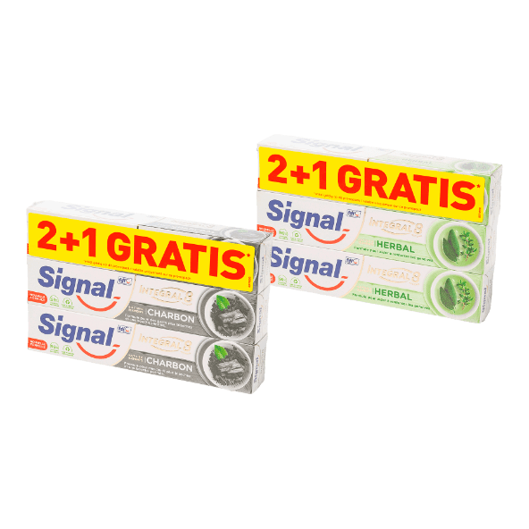 SIGNAL(R) 				Dentifrice, 3 pcs