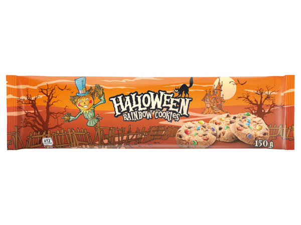Halloween Rainbow Cookies