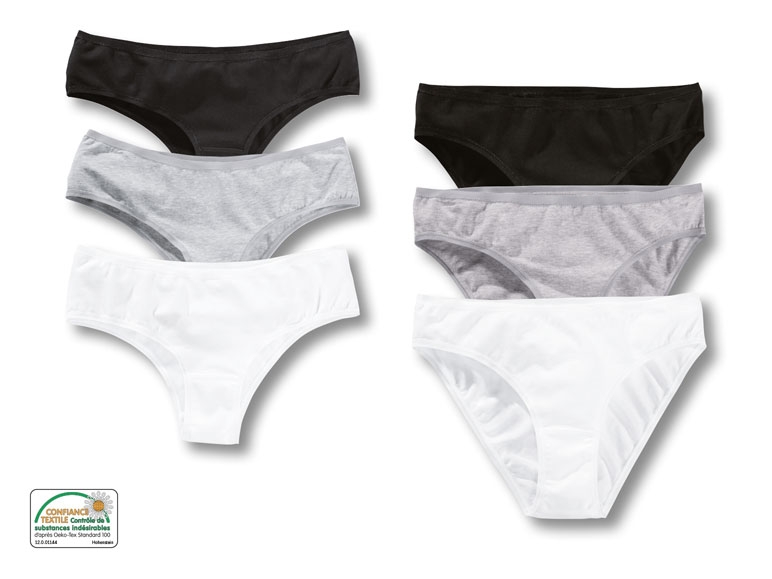 Hipsters/ Slips taille basse, lot de 2