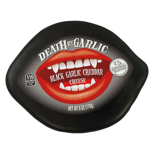 Death By Garlic Black Cheddar Cheese, 6 oz