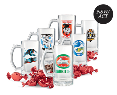 GLASS STEIN WITH CHOCOLATE ECLAIRS 100G