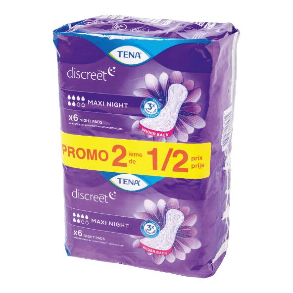 TENA(R) Protège-slips discreet maxi night