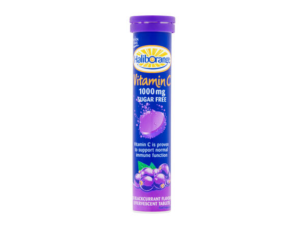 Haliborange Blackcurrant Vitamin C Effervescent Tablets