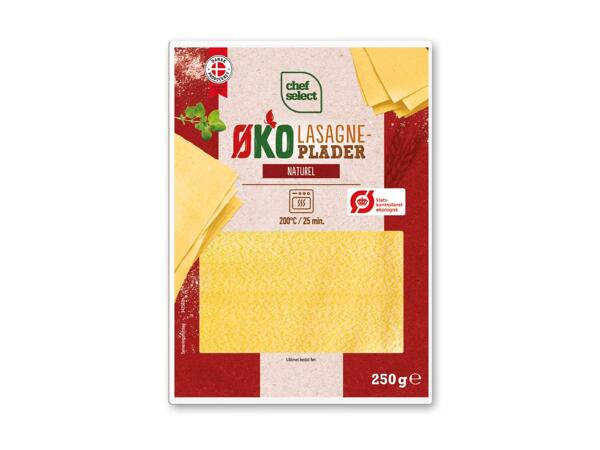 CHEF SELECT Økologiske lasagne-plader