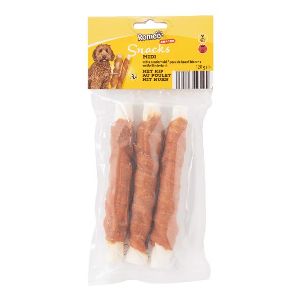 ROMEO(R) 				Rouleaux à mâcher pour chiens