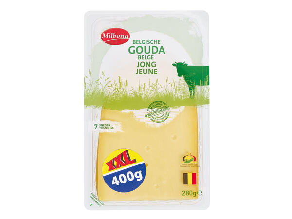Belgischer Gouda in Scheiben