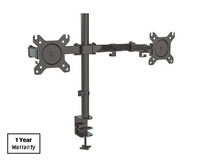 Single Arm Gas Spring Monitor Mount or Dual Arm Monitor Mount