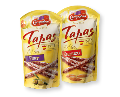 Tapas Mini Fuet/Chorizo CAMPORFRÍO
