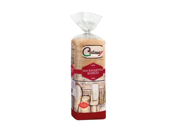 Pane bianco a fette