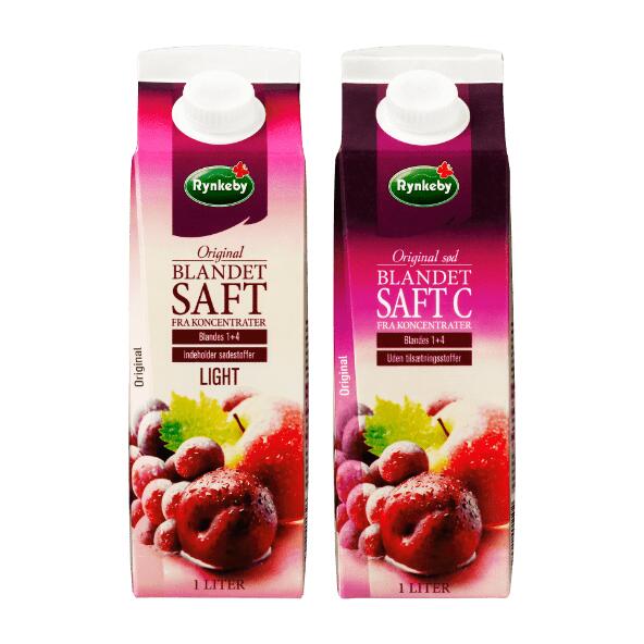 Blandet saft C