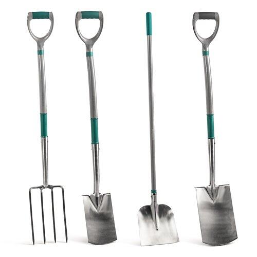 GARDENLINE Bêche de jardin, fourche, pelle