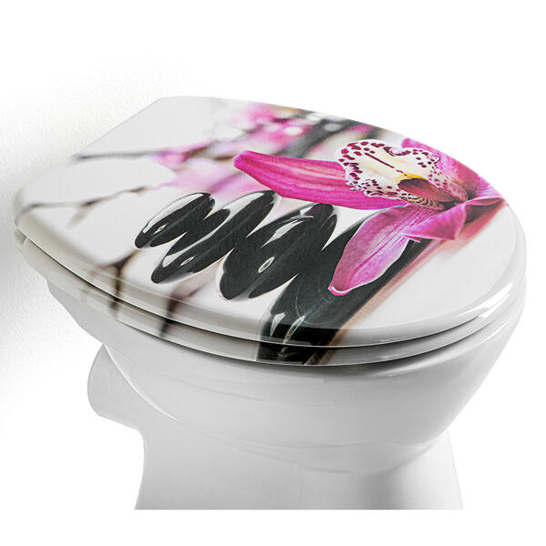 WC-Sitz 3-seitig bedruckt