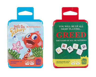Assorted Travel Card Games
