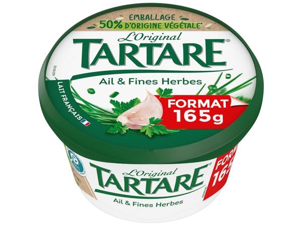 Garlic and fine herb tartare