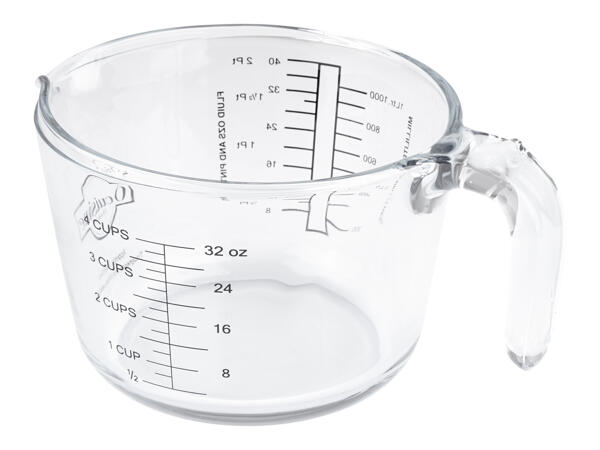 Mould for Cakes, Bowl or Carafe Graduated in Glass