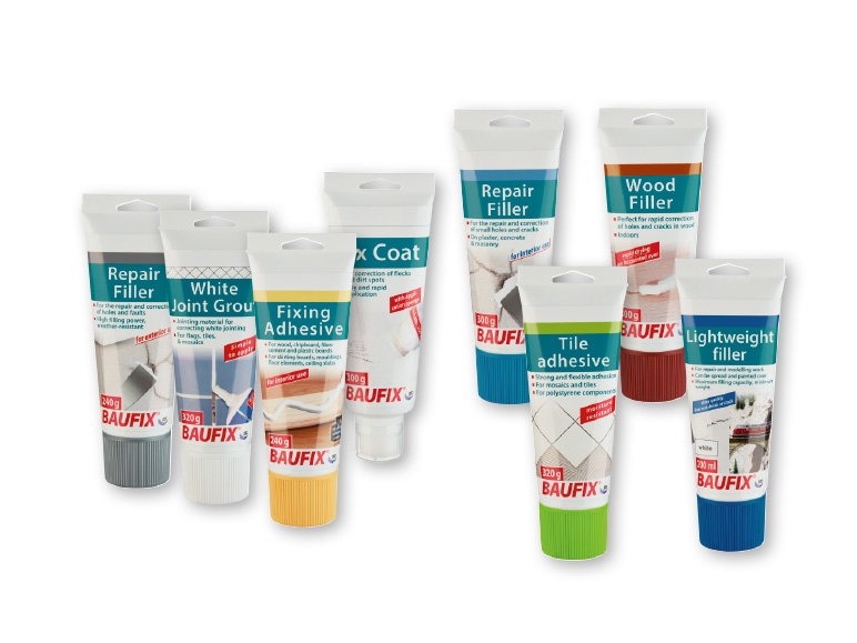 Baufix(R) Assorted Repair/Filler/ Grout/Adhesive