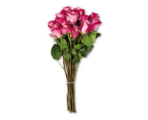 Valentine's Day 12-Stem Rose Bouquet Assorted Colors