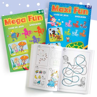 Livre d'exercices et de coloriages