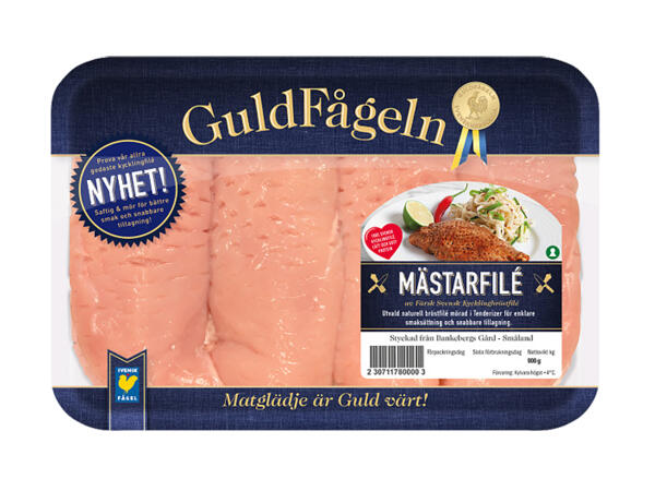 Guldfågeln färsk mästarfilé