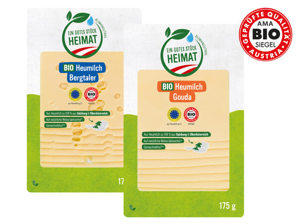 Bio-Heumilch Käsescheiben