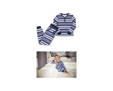 Serra Ladies' 2-Piece Thermal Sleepwear Set