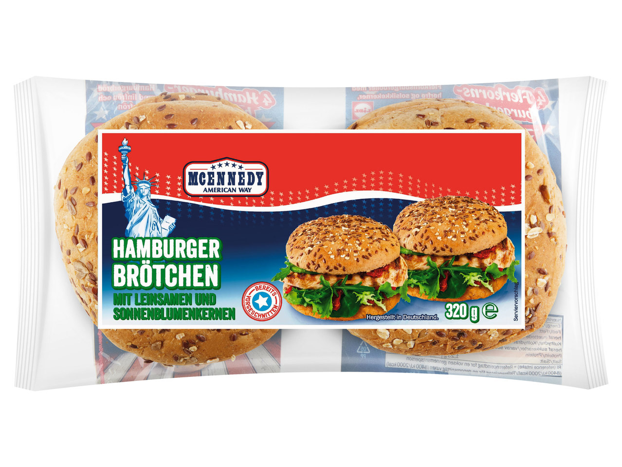 MCENNEDY Burgerbrötchen