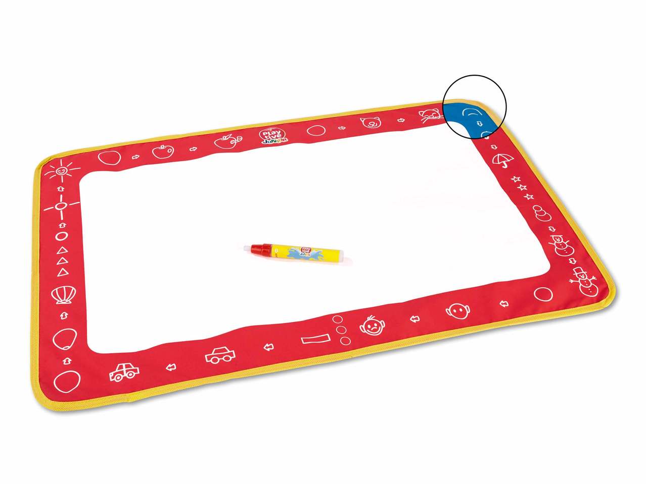 Tapis de dessin avec feutre à l'eau