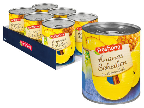 FRESHONA Ananas-Scheiben
