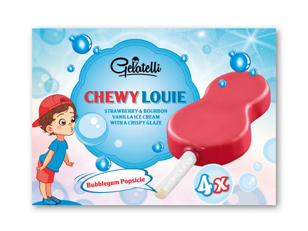 GELATELLI Ispinde med tyggegummi