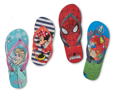 Children's Character Flip Flops