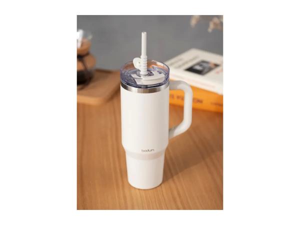 Bodum 1.2L White Travel Mug