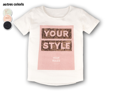 T-shirt décoratif