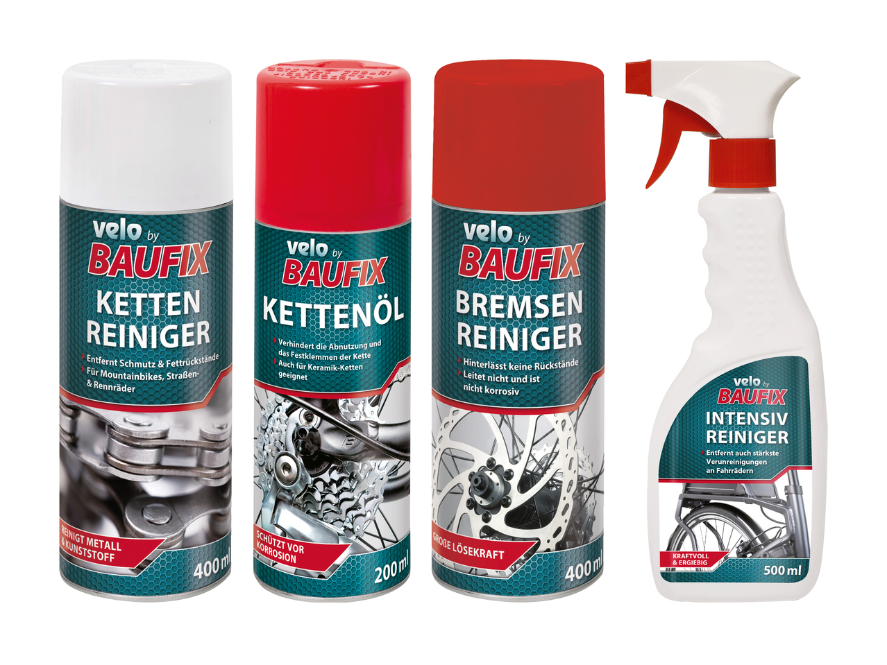 Produits d'entretien pour vélo