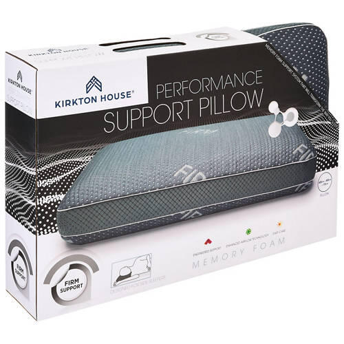 Performance Memory Foam Support Pillow - Firm