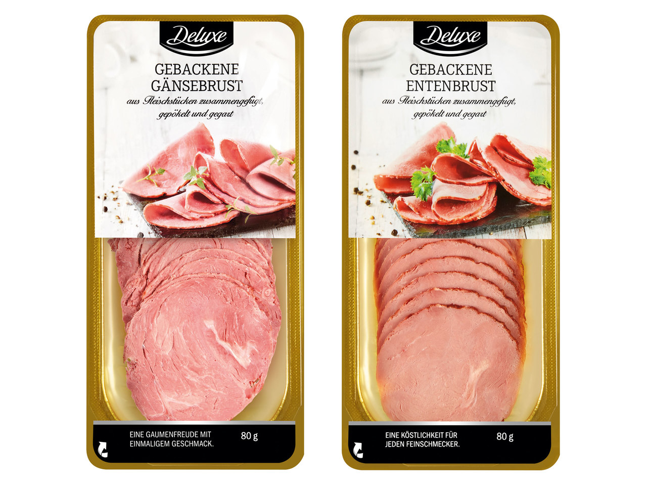 DELUXE Gebackene Enten-/Gänsebrust