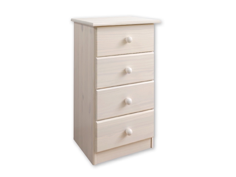 Livarno(R) Solid Pine Chest of 4 Drawers